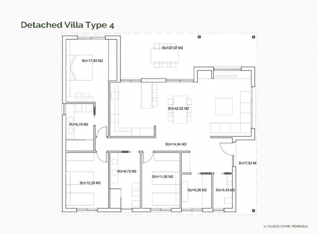 Nieuw gebouw - Villa - Penaguila - El Olivar