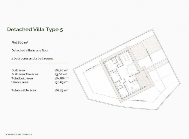 New Build - Villa - Penaguila - El Olivar