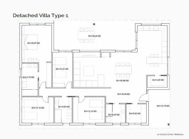 New Build - Villa - Penaguila - El Olivar
