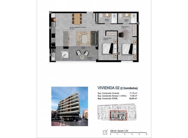 New Build - Apartment - Santa Pola - pueblo