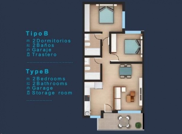 New Build - Apartment - San Pedro del Pinatar - Los Pinos