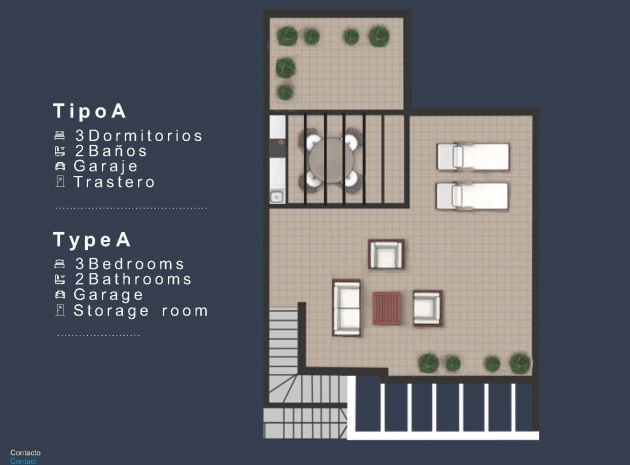 Nybyggnad - Lägenhet - San Pedro del Pinatar - Los Pinos