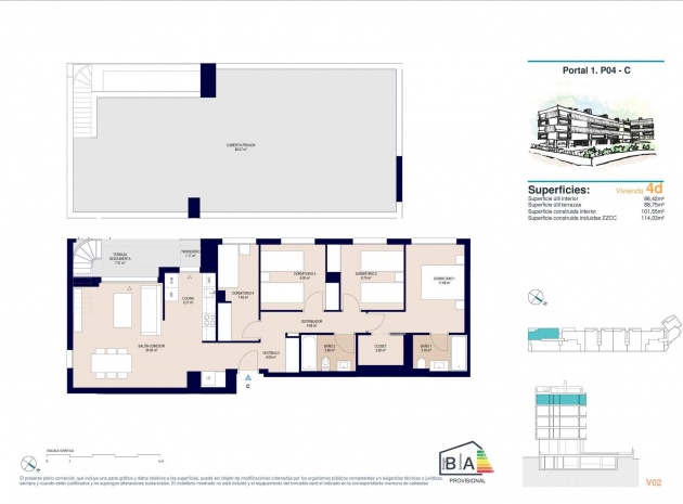 Nouvelle construction - Appartement - Alicante - San Agustín-PAU 2