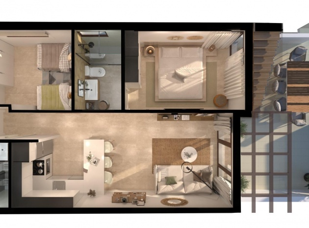 Nieuw gebouw - Appartement - Vera - Vera Playa