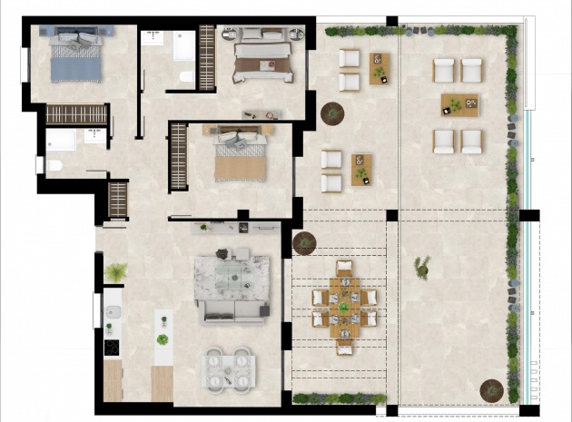 New Build - Apartment - Casares - Casares Playa