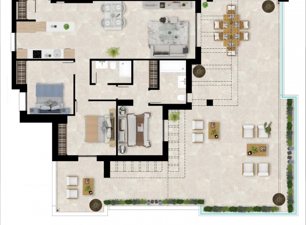 New Build - Apartment - Casares - Casares Playa