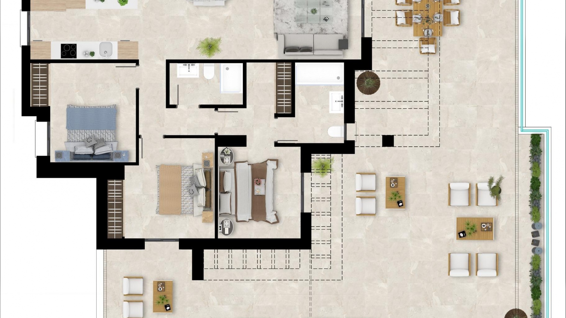 New Build - Apartment - Casares - Casares Playa