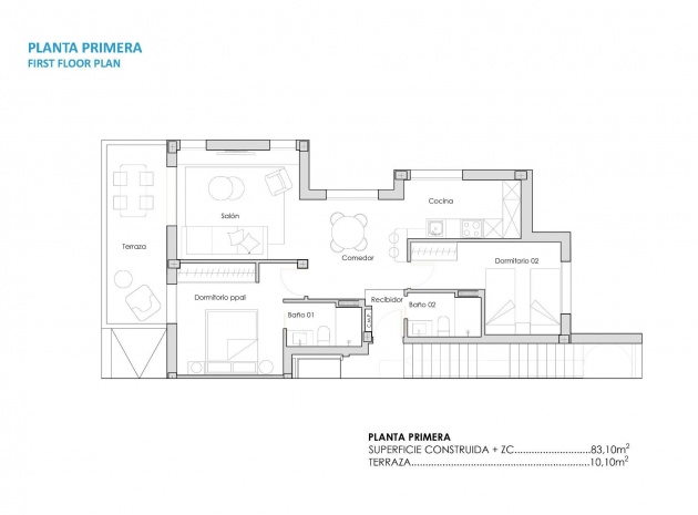 New Build - Apartment - Los Alcazares - Santa Rosalia Lake and Life Resort