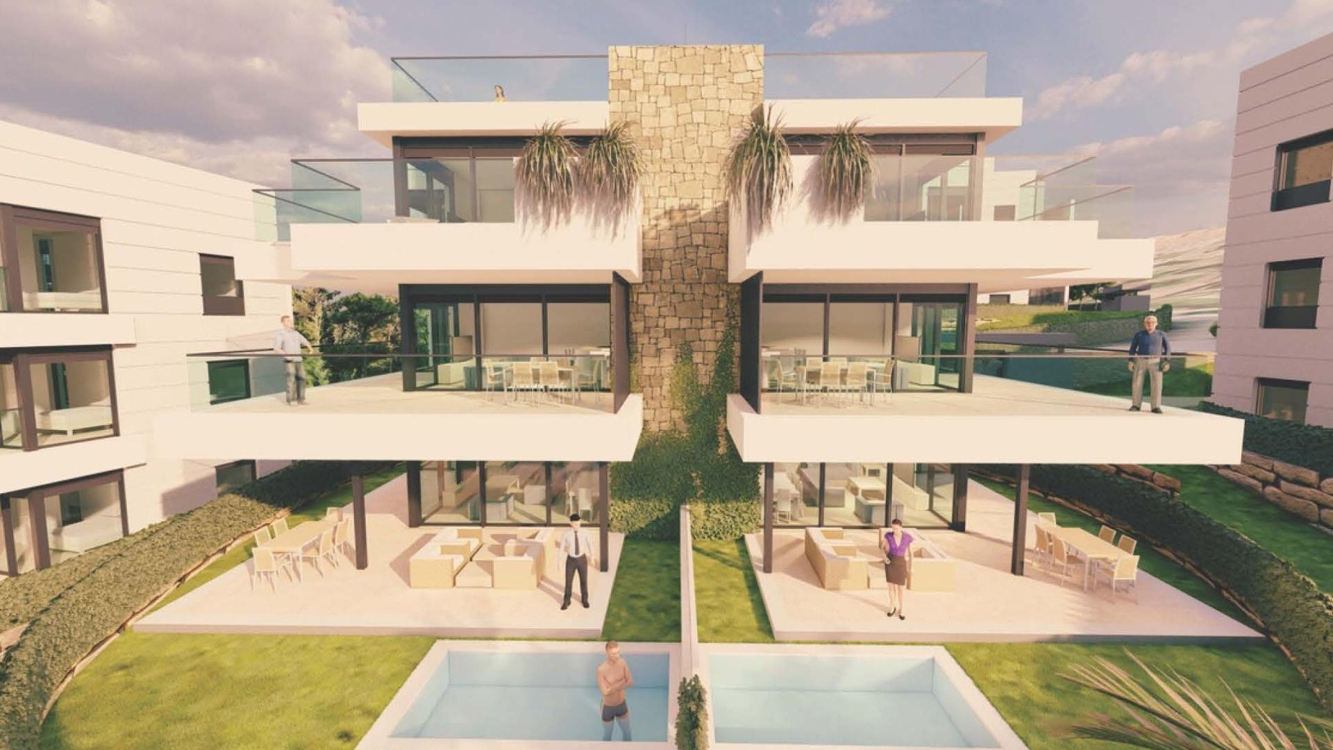 Nieuw gebouw - Appartement - Estepona - Resinera Voladilla