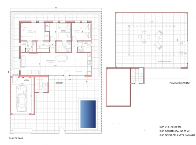New Build - Villa - Fuente Álamo - La Pinilla