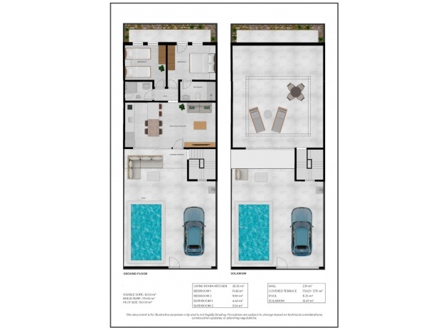 Nouvelle construction - Maison de ville - Fuente Álamo - La Pinilla