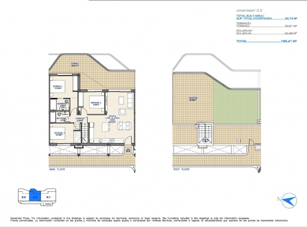 Nieuw gebouw - Appartement - Los Alcazares - Serena Golf