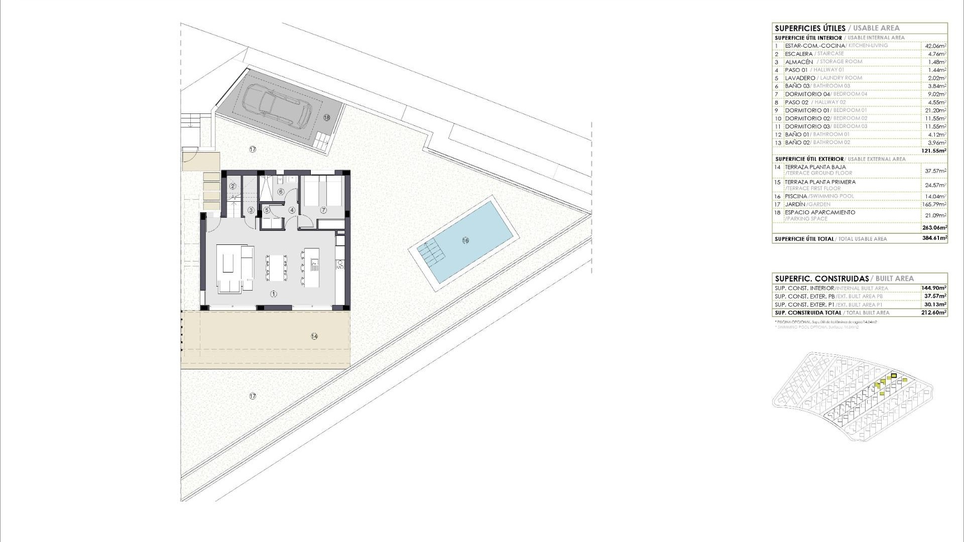 Nieuw gebouw - Villa - Polop - PAU 1