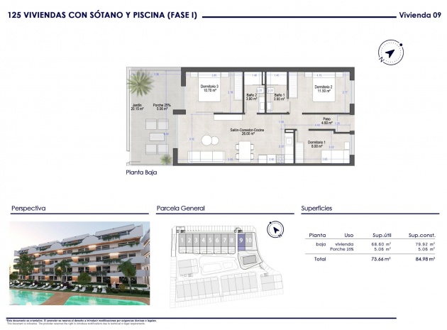 Neubau - Wohnung - Santiago de la Ribera