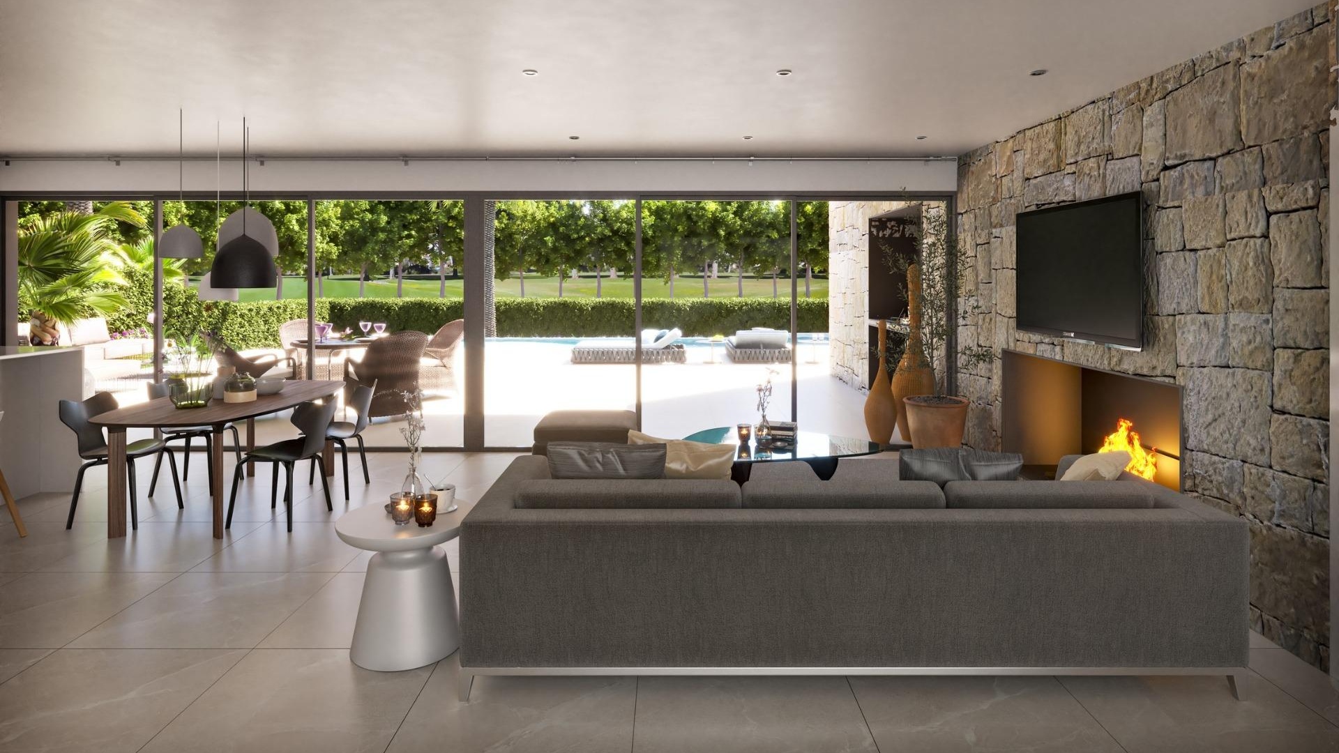 Nieuw gebouw - Villa - Cuevas Del Almanzora - Desert Springs Golf Club