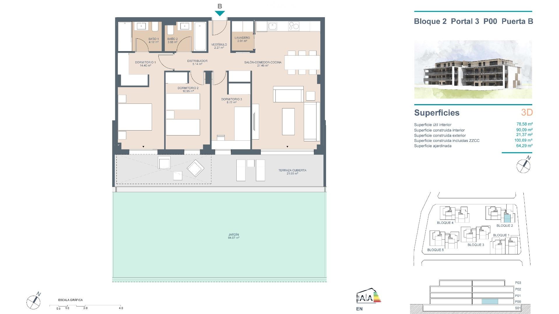 New Build - Apartment - Godella - Campolivar