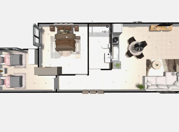 Nouvelle construction - Bungalow - Hondón de las Nieves - La Canalosa