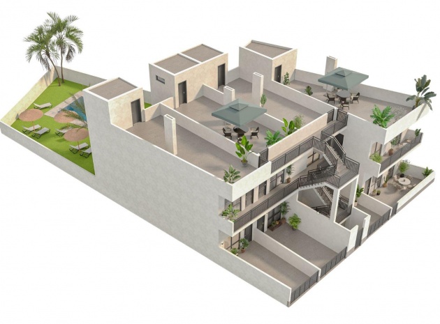 Nouvelle construction - Bungalow - Hondón de las Nieves - La Canalosa