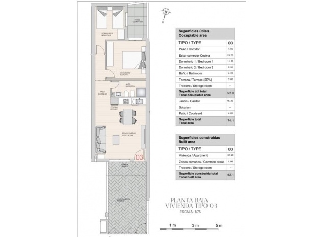 Nouvelle construction - Bungalow - Hondón de las Nieves - La Canalosa