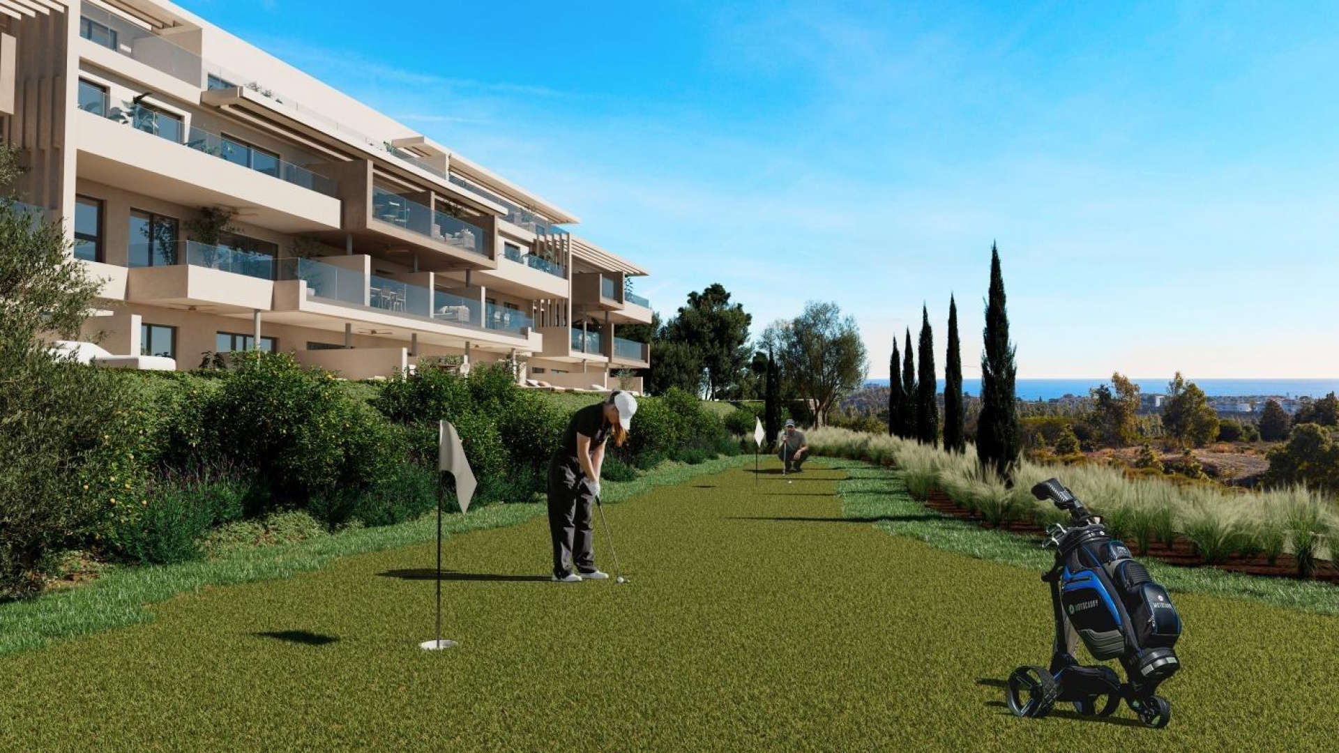 Neubau - Wohnung - Mijas - Hipódromo Costa del Sol