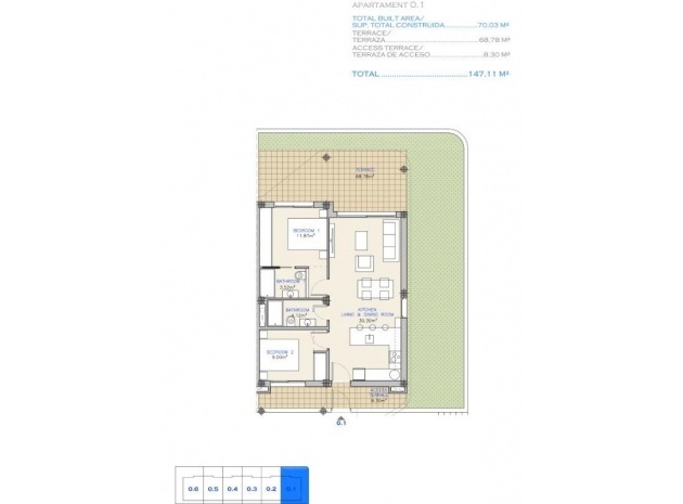 New Build - Apartment - Los Alcazares - Serena Golf