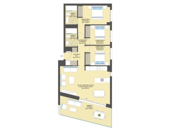 New Build - Apartment - Campoamor