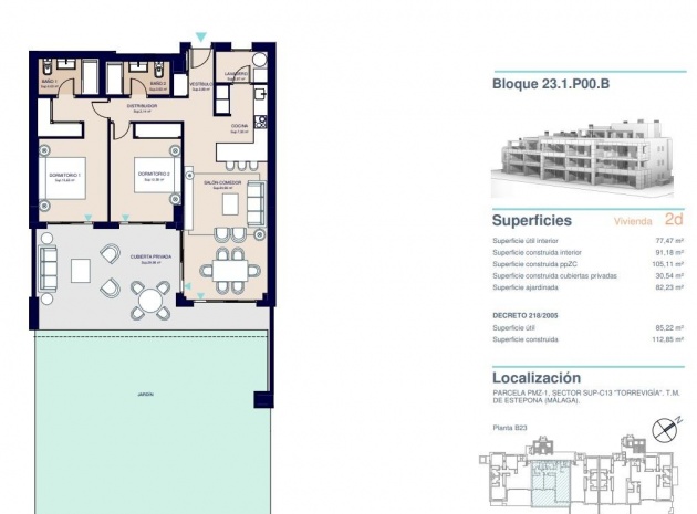 New Build - Apartment - Estepona - Parque Selwo