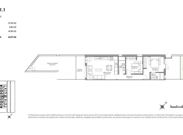 Nybyggnad - Lägenhet - Puerto de Mazarron - Playa Negra