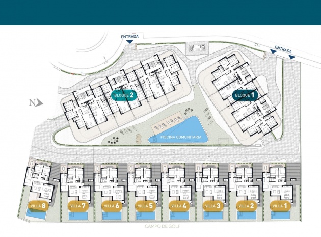 New Build - Apartment - Los Alcazares - Serena Golf