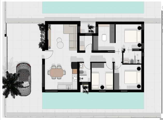 New Build - Villa - Benijofar - Urb. Monteazul