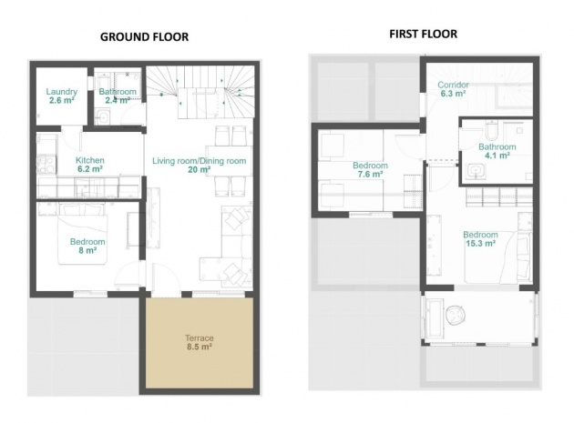 Resale - Townhouse - Costa Blanca - Orihuela Costa