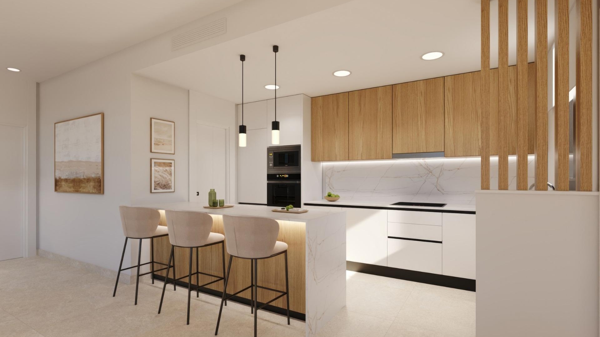 Nieuw gebouw - Villa - Fuente Álamo - Hacienda Del Álamo Golf