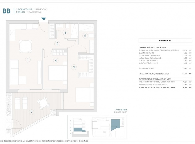Nieuw gebouw - Appartement - Benijofar - Pueblo