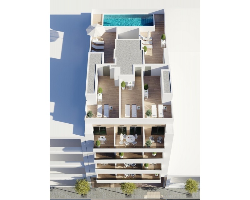Wohnung - Neubau - Torrevieja - Centro