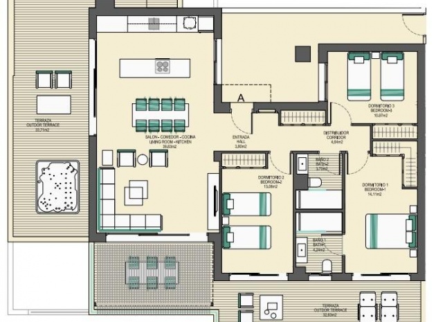 New Build - Apartment - Casares - Buenas Noches