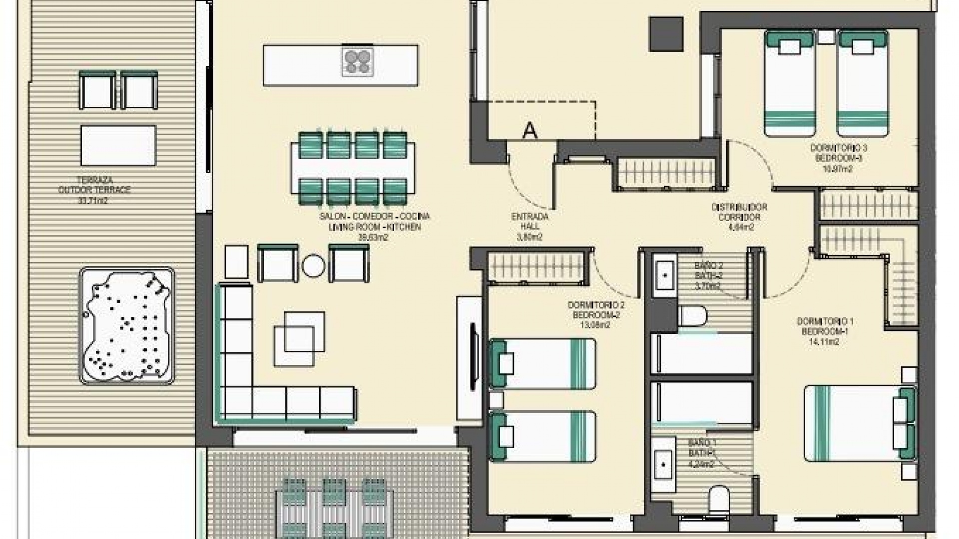 New Build - Apartment - Casares - Buenas Noches