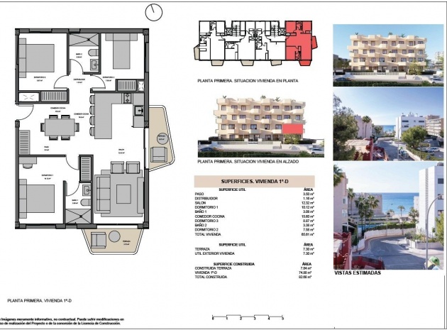 Nybyggnad - Lägenhet - El Campello - Muchavista