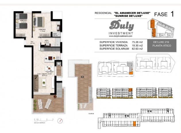 Återförsäljning - Lägenhet - Playa Flamenca - Res. Sunrise Deluxe