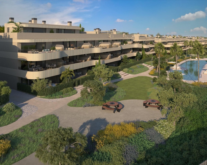 Lägenhet - Nybyggnad - Estepona - El Paraiso Golf Club
