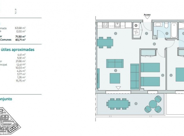 New Build - Apartment - Mijas - Calanova Golf