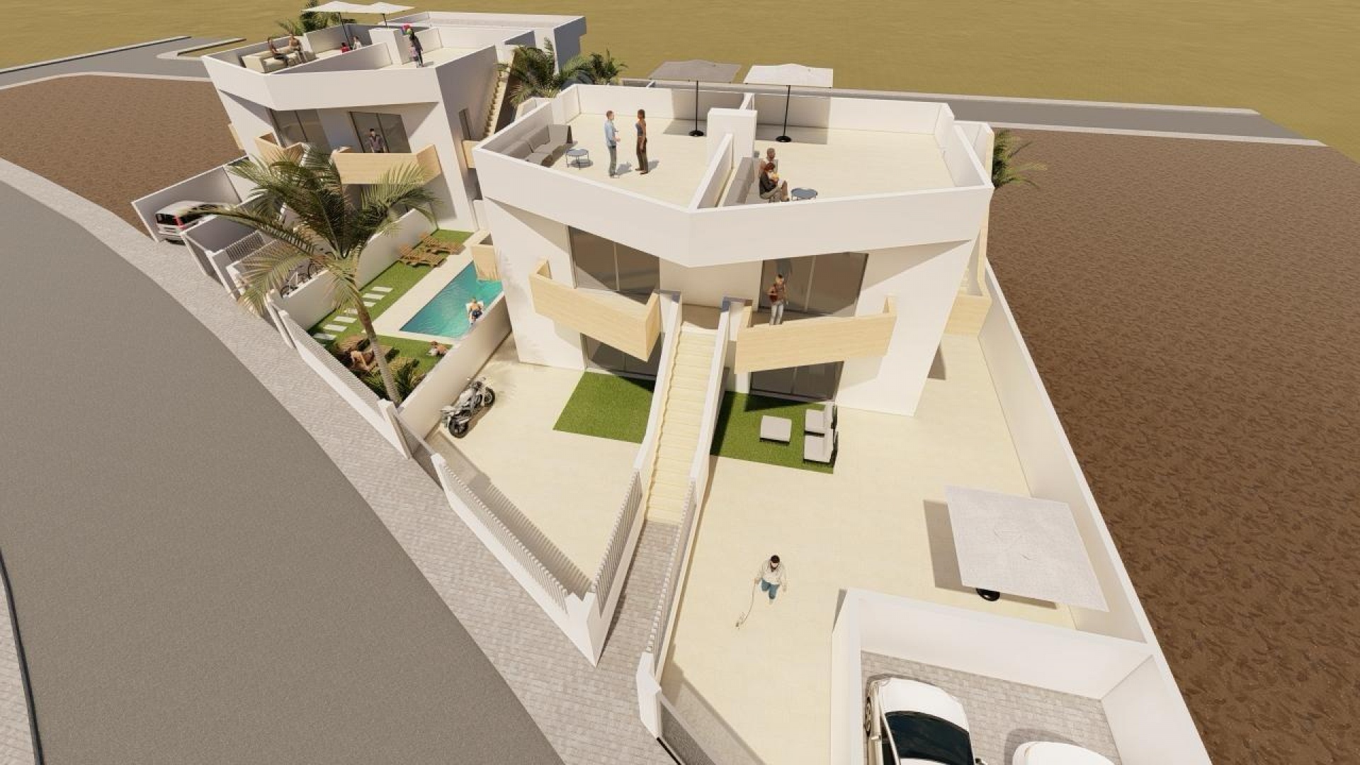 Nouvelle construction - Villa - Puerto de Mazarron - Mar de Plata