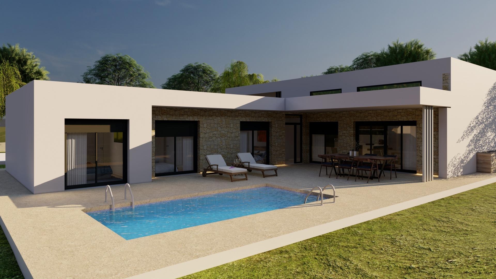 Nouvelle construction - Villa - Pinoso - Campo
