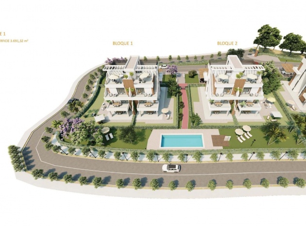 Neubau - Wohnung - Fuente Álamo - Hacienda del Alamo