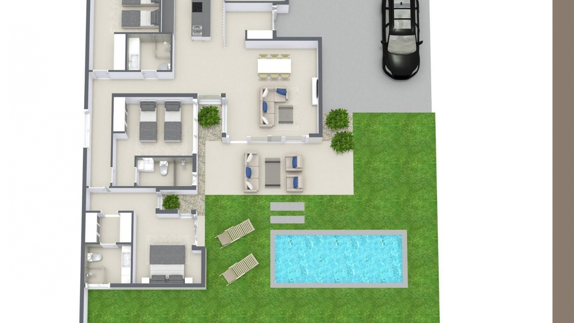 Nouvelle construction - Villa - Banos y Mendigo - Altaona Golf