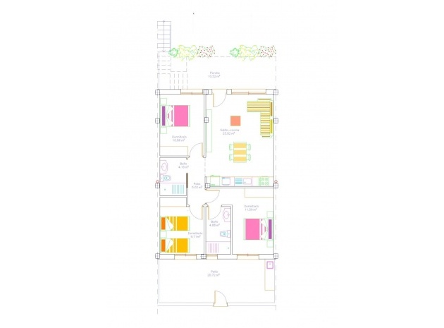 Nouvelle construction - Bungalow - San Javier - pueblo