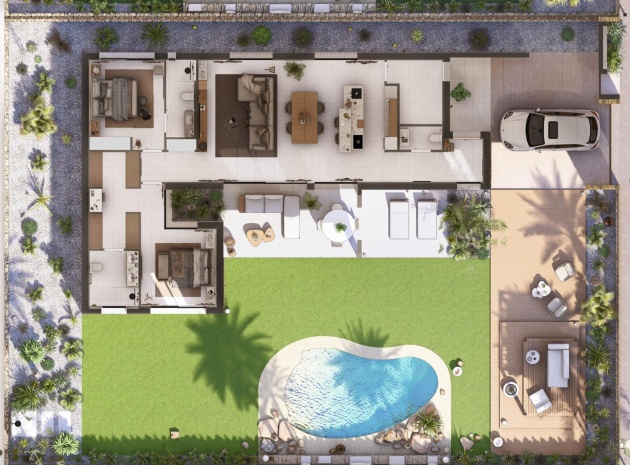 Nouvelle construction - Villa - Banos y Mendigo - Altaona Golf