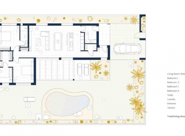 Nouvelle construction - Villa - Banos y Mendigo - Altaona Golf
