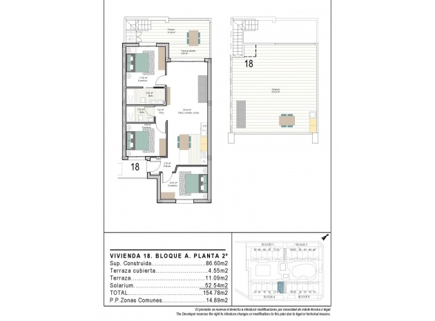 Neubau - Wohnung - Torre Pacheco - San Cayetano