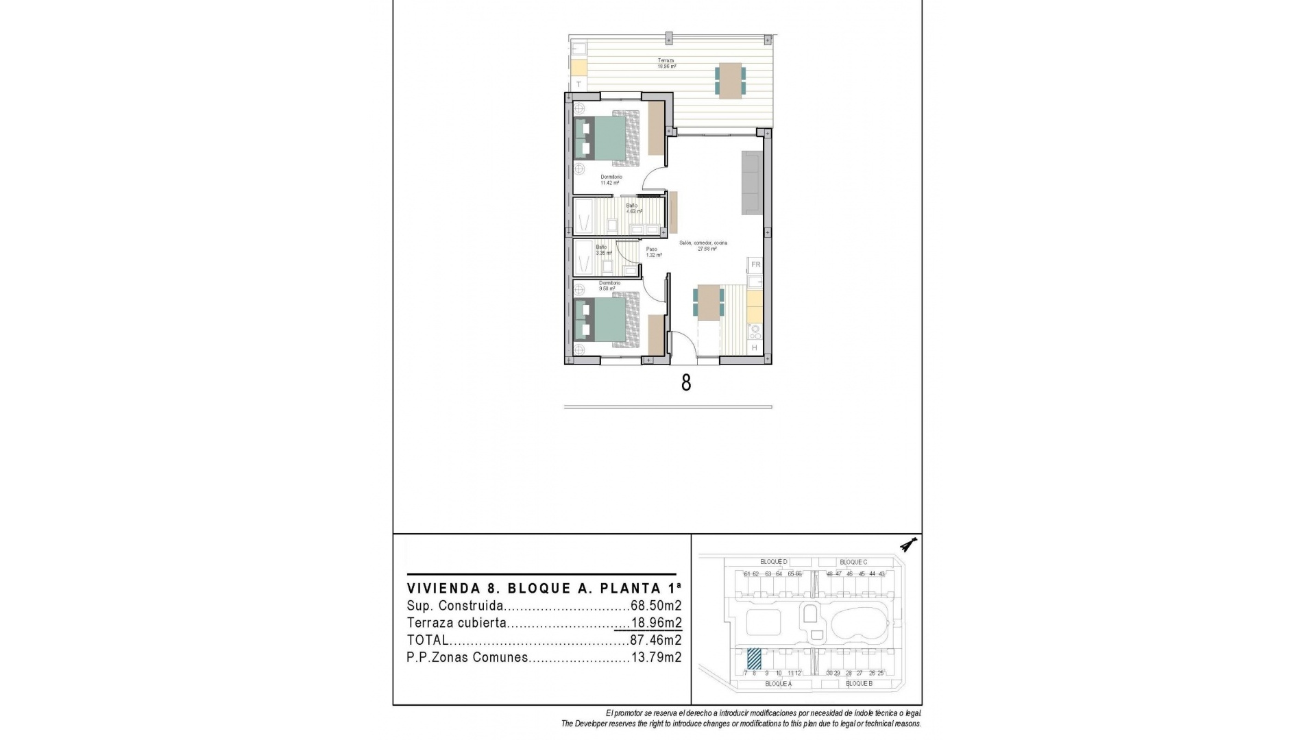 Nieuw gebouw - Appartement - Torre Pacheco - San Cayetano