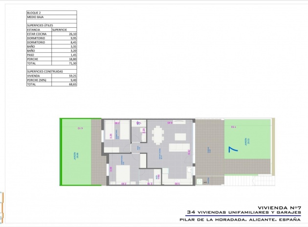 Nouvelle construction - Bungalow - Pilar de la Horadada - pueblo